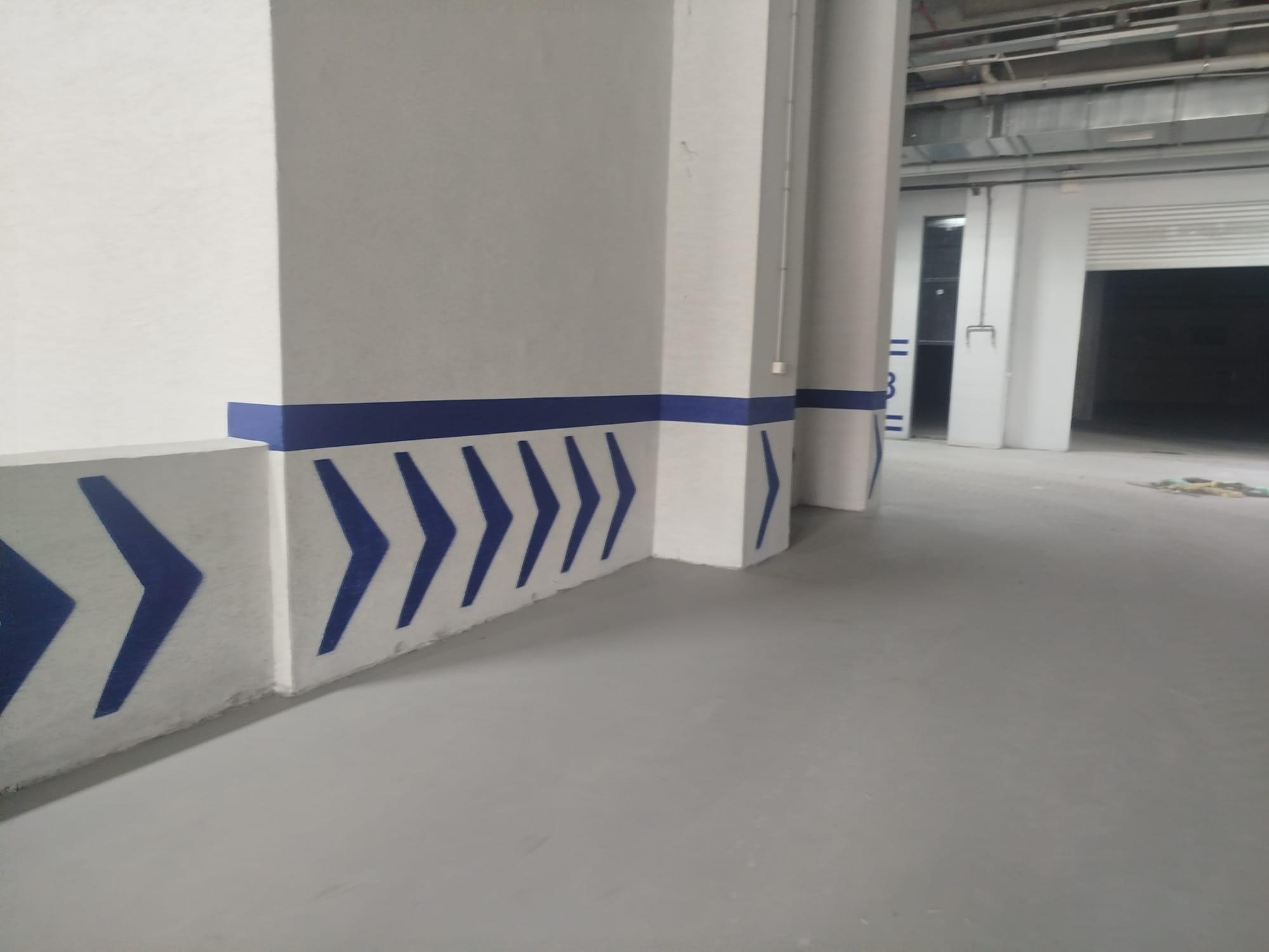 Yaya ve trafik yön çizgisi uygulaması